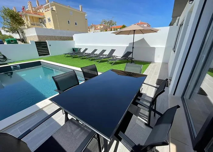 Villa Holiday Beach - 6 Pers - Private Pool - Wifi - Portugal Santa Barbara (Lisbon)